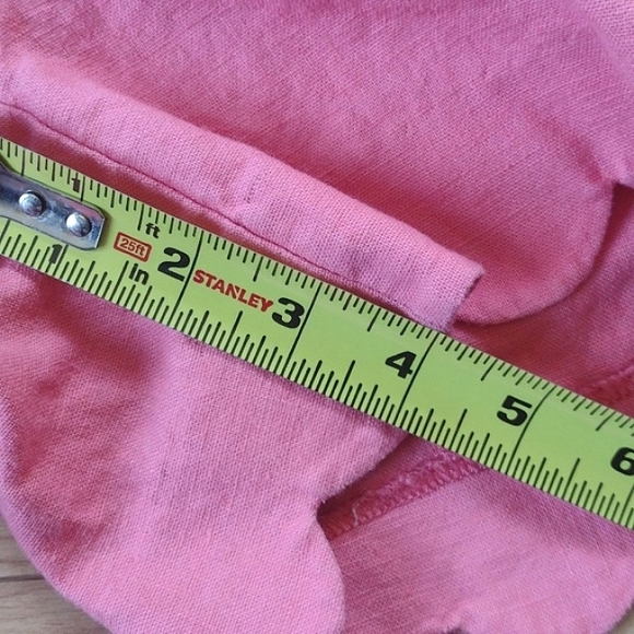 J. by J. Crew Pink Scalloped Hem Linen Cotton Blend Shorts Size 00 - Picture 9 of 11